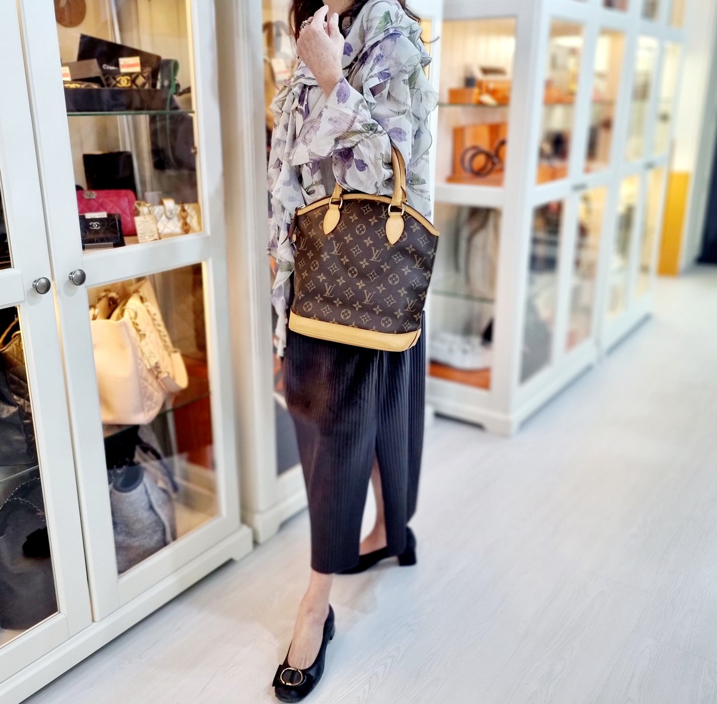 Louis Vuitton Lockit PM Monogram Ghw