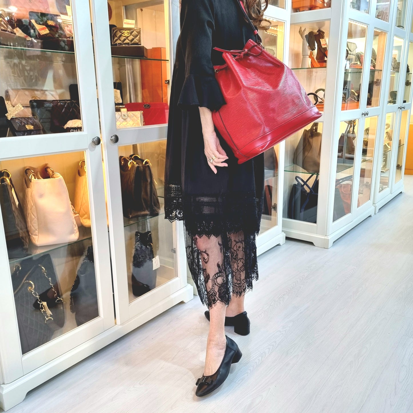 Louis Vuitton Noe GM Epi Ghw (Red)