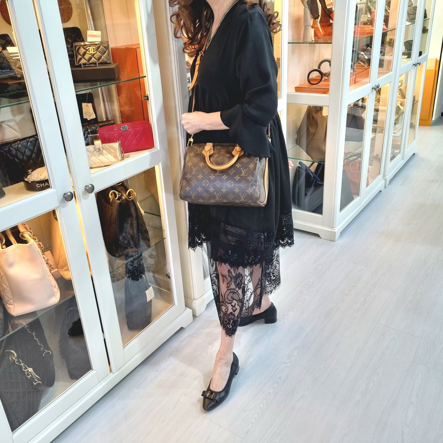 Louis Vuitton Speedy 25B Monogram Ghw