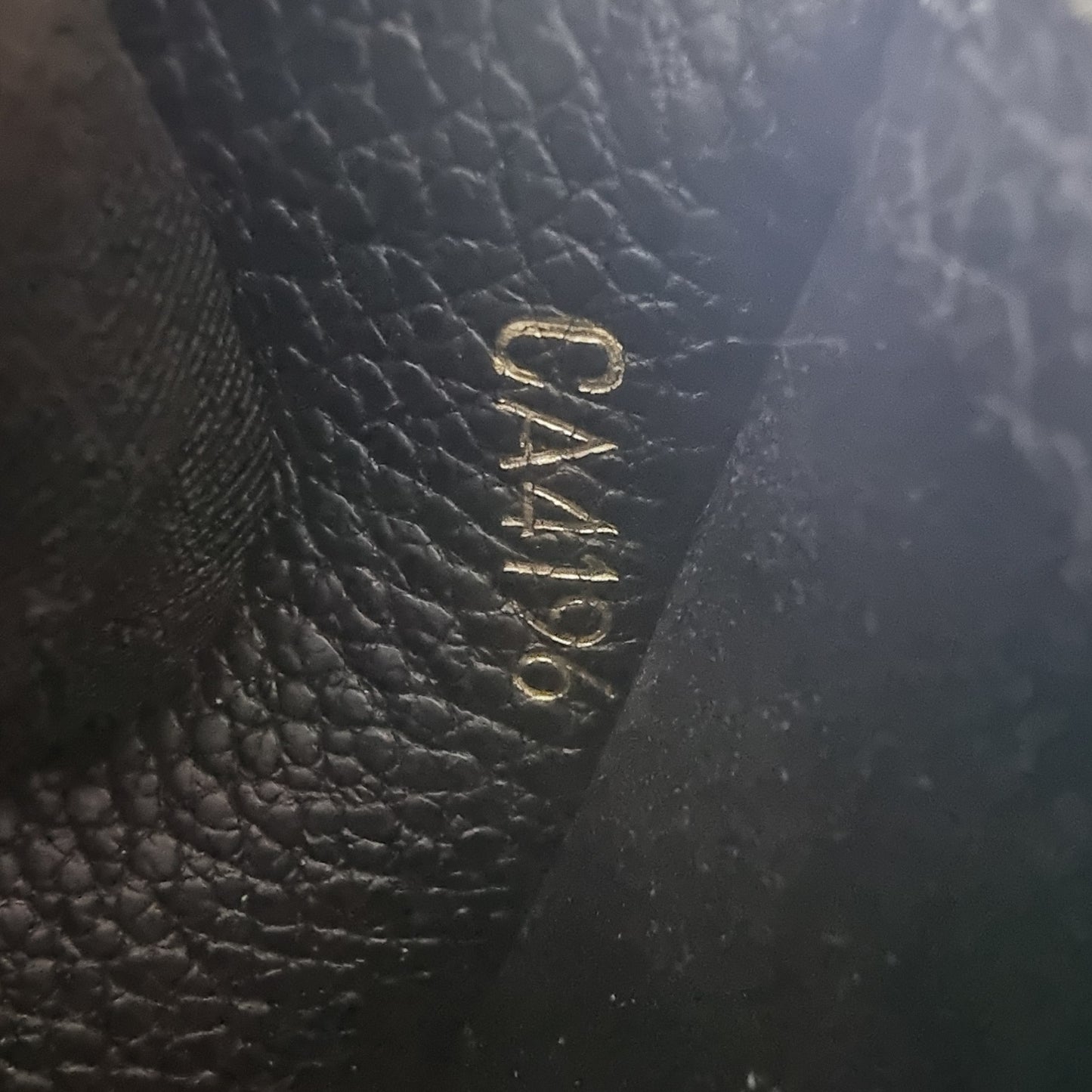 Louis Vuitton Sarah Wallet Monogram Empriente Black Ghw