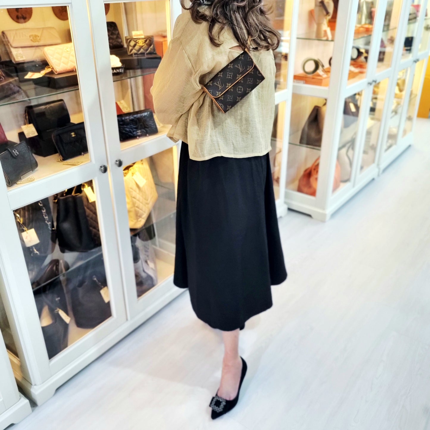 Louis Vuitton Pochette Florentine Belt Bag Monogram Ghw