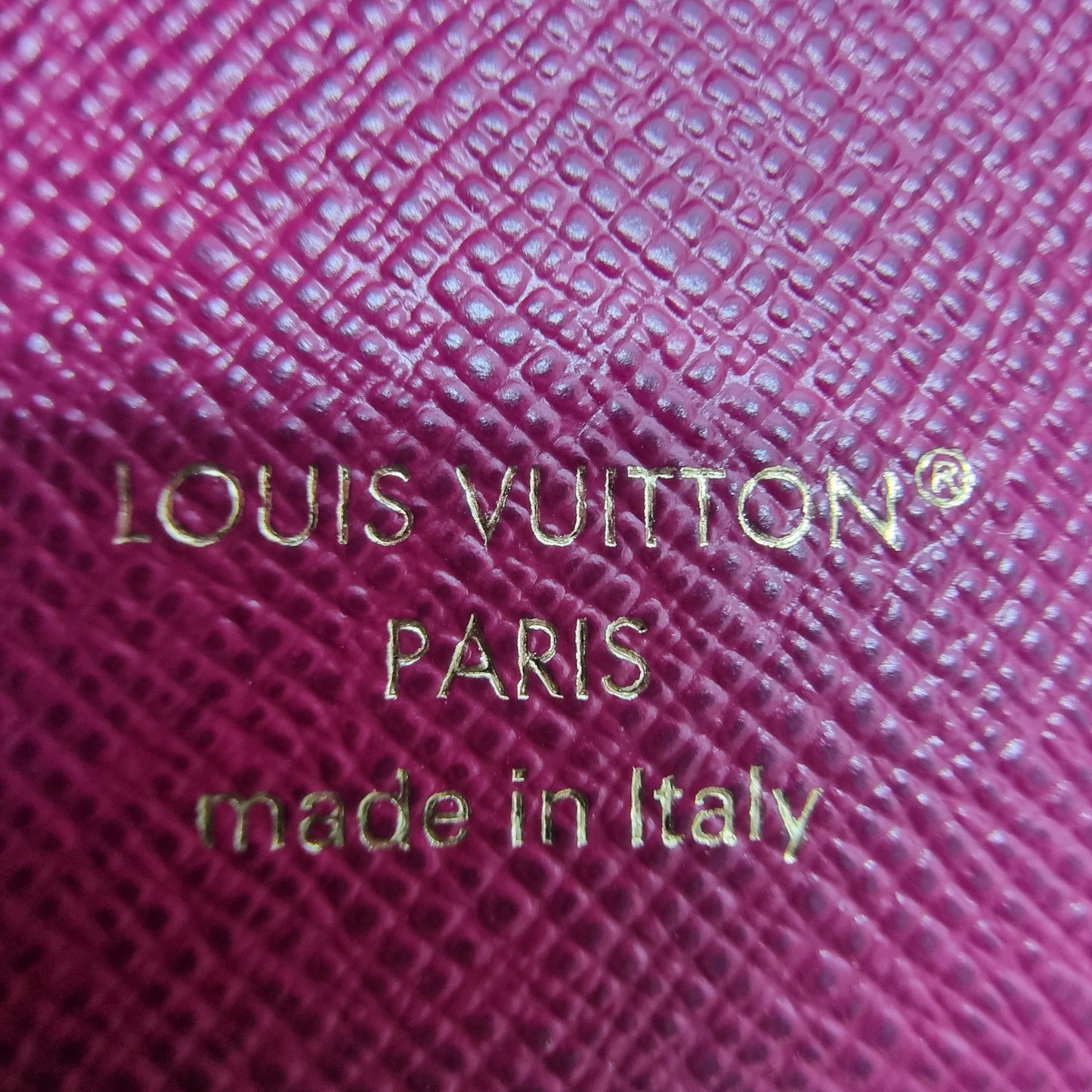 Louis Vuitton Victorine Wallet Monogram Fuchsia Ghw