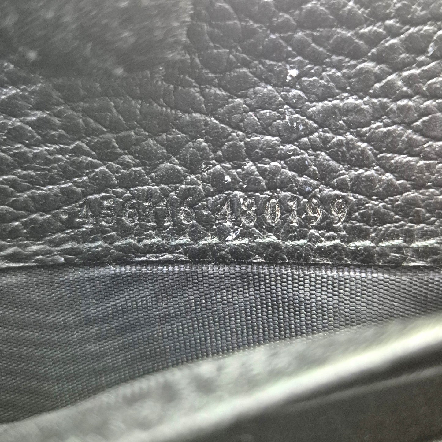 Gucci GG Marmont Continental Wallet Ghw (Black)