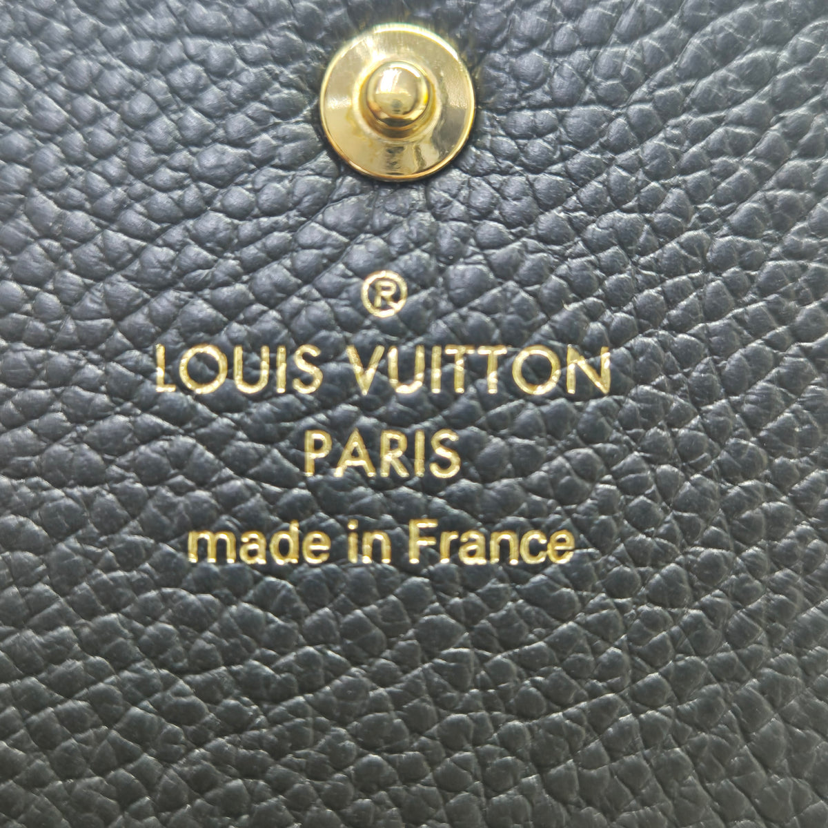 Louis Vuitton Card Holder Monogram Empriente Black Ghw