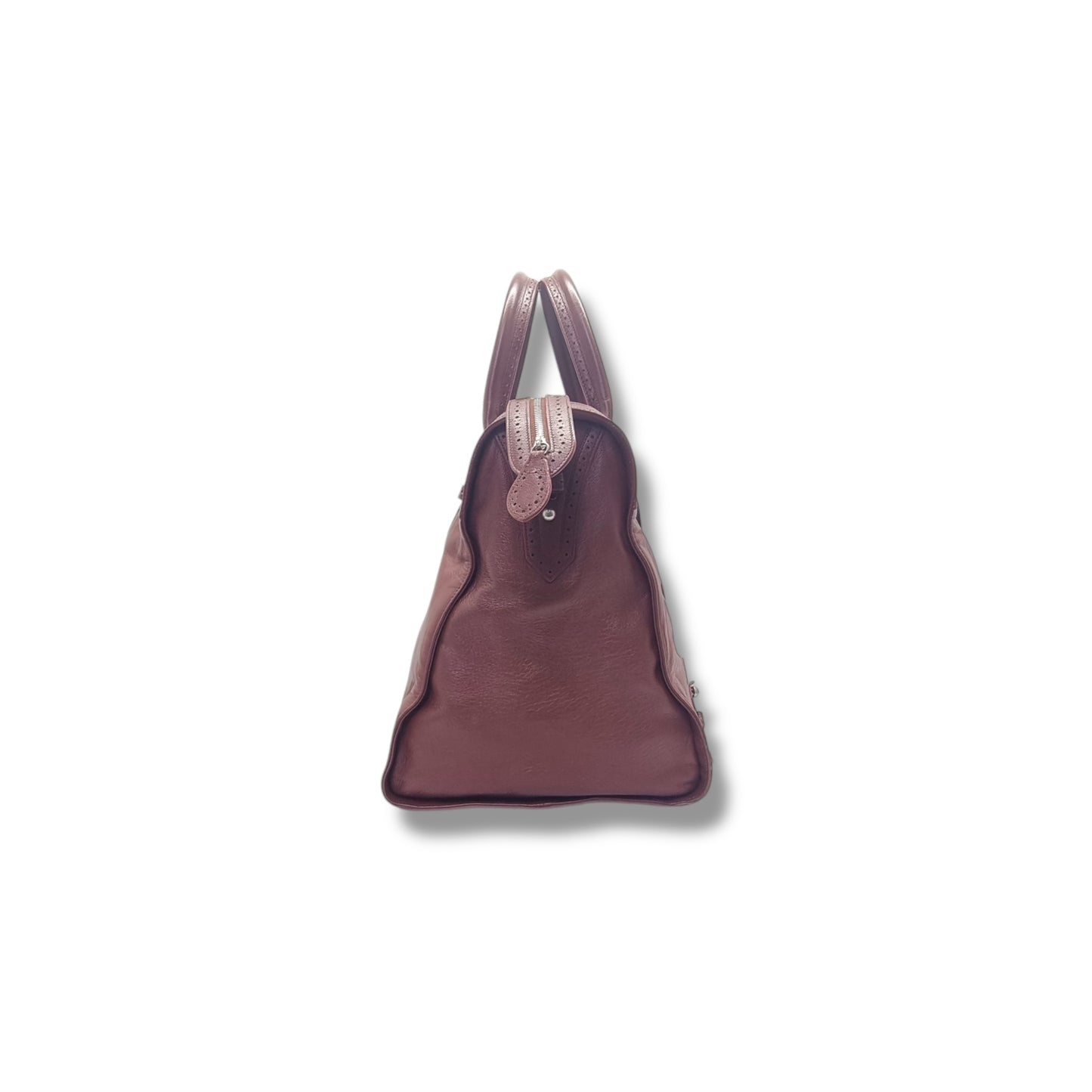 Balenciaga Agneau Classic Velo Lambskin Tote Shw (Brown)
