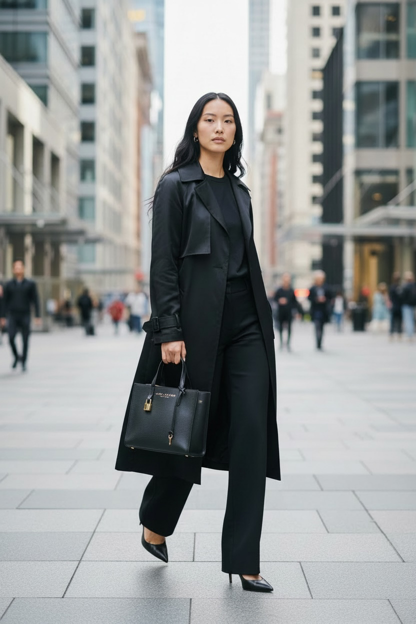 Marc Jacobs Mini Grind Tote Ghw (Black)