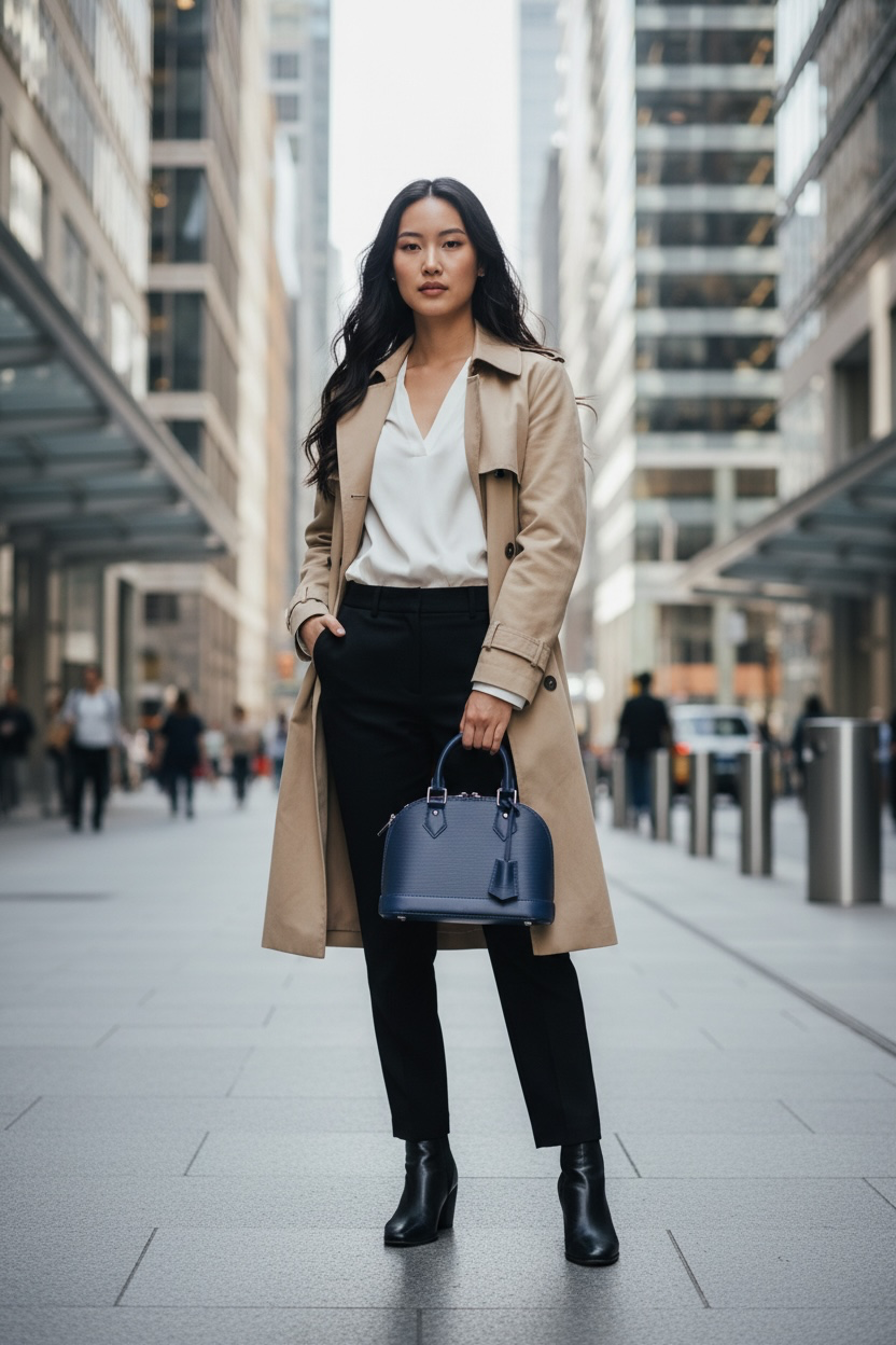 Louis Vuitton Alma BB Epi Indigo Blue Shw