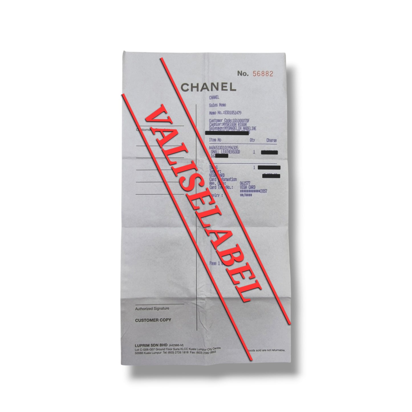 Chanel Timeless CC Bifold Wallet Caviar (Black)