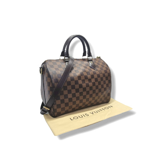Louis Vuitton Speedy 30B Damier Ebene Ghw