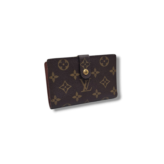 Louis Vuitton French Compact Wallet Monogram Ghw