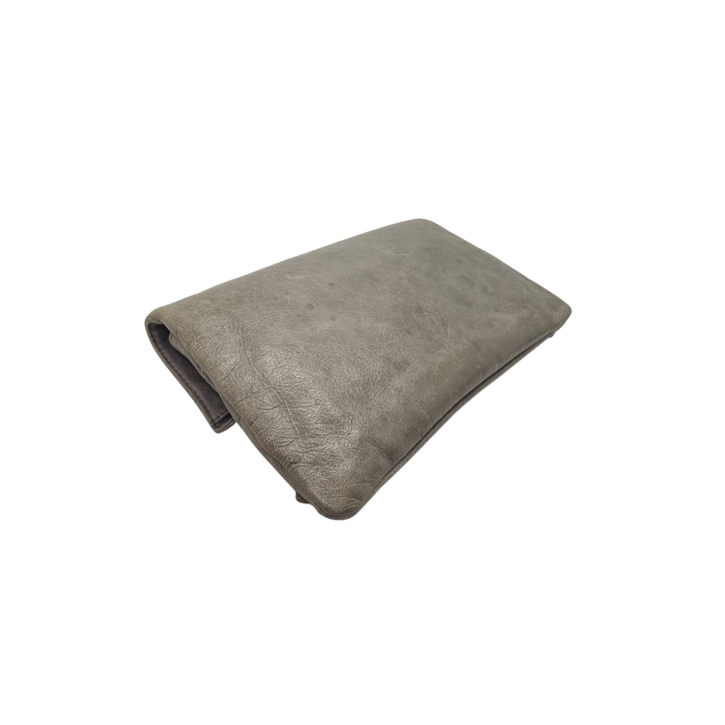 Balenciaga Giant 21 Envelope Clutch Lambskin Leather Shw (Grey)