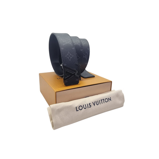 Louis Vuitton Belt Initiales Reversible Monogram Eclipse Rhw