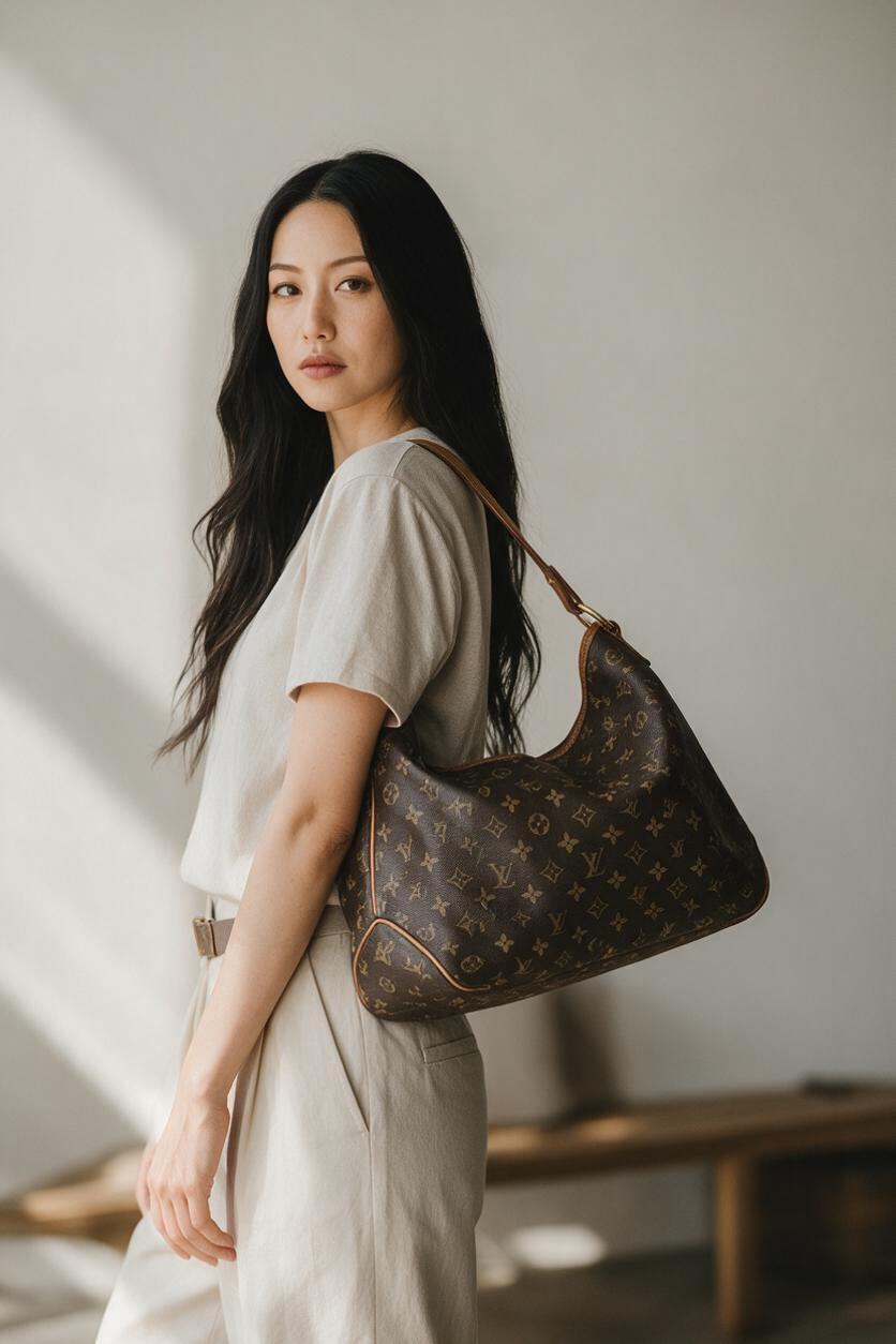 Louis Vuitton Delightful MM Monogram Ghw