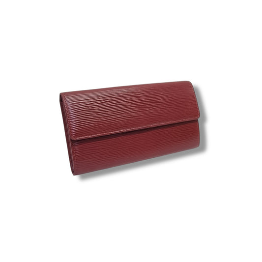 Louis Vuitton Sarah Wallet Epi Shw ( Red)