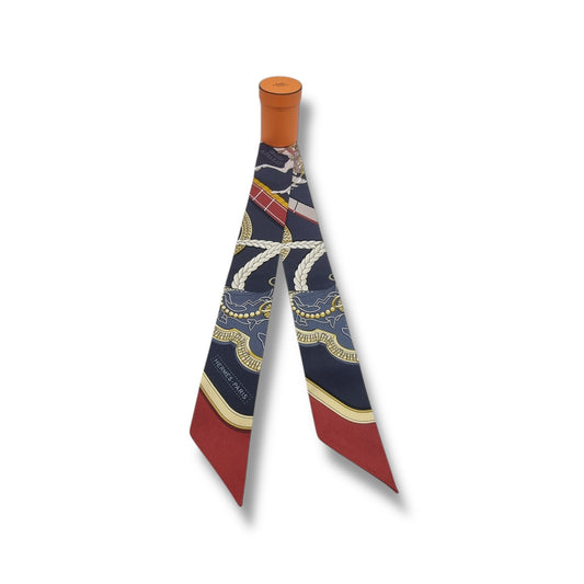 Hermes Twilly 100% Silk (Multicolor)