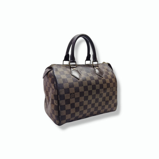 Louis Vuitton Speedy 25 Damier Ebene Ghw