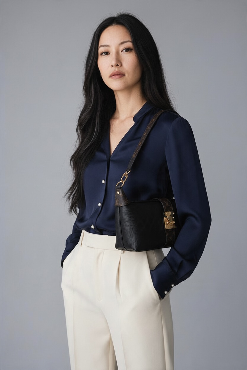 Louis Vuitton Pochette Mia Limited Edition Ghw (Black)