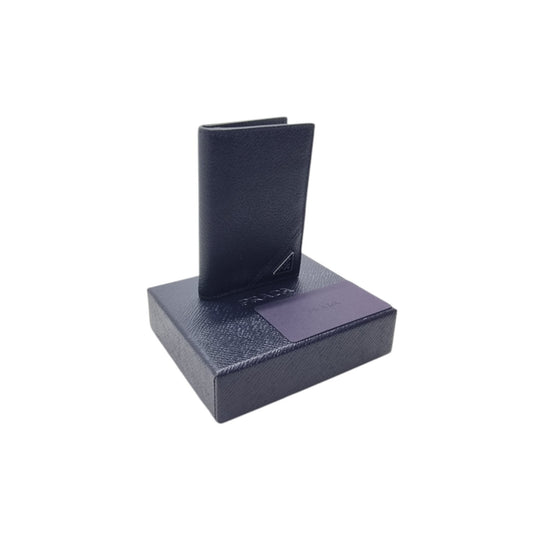 Prada 2MC101 Card Holder Vitello Micro Grain Leather (Black)