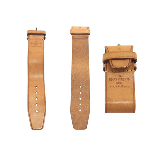 Louis Vuitton Vachetta Luggage Handle Holder Cowhide Leather (Beige)