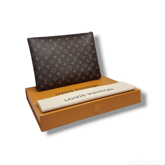Louis Vuitton Pochette Cles L Monogram Ghw