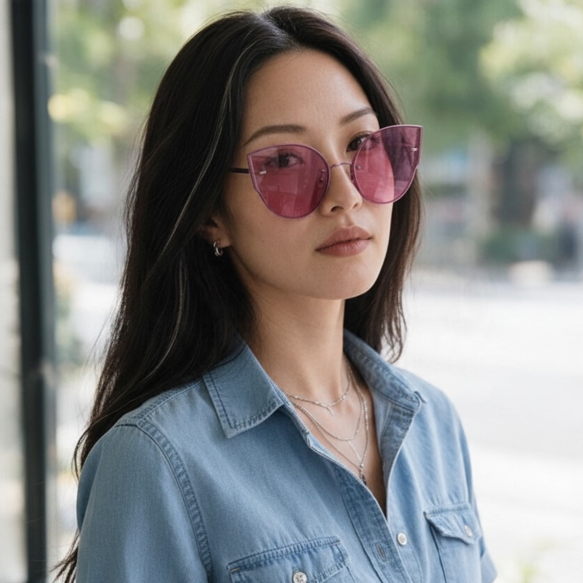 Gentle Monster Sunglasses Ami Adam (Pink)