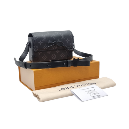 Louis Vuitton Steamer Wearable Wallet Monogram Eclipse Black Hw