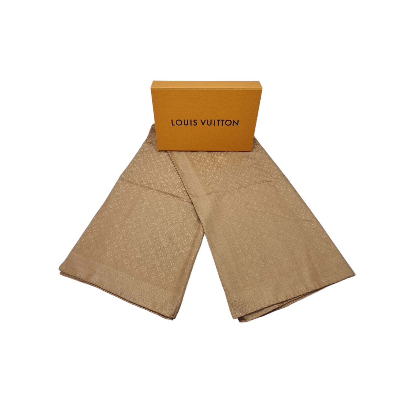 Louis Vuitton Evermore Shawl Jacquard Weave (Caramel)