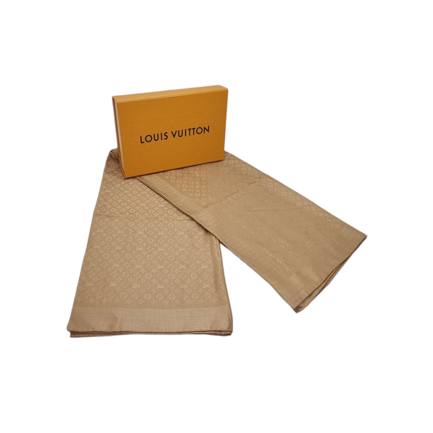 Louis Vuitton Evermore Shawl Jacquard Weave (Caramel)