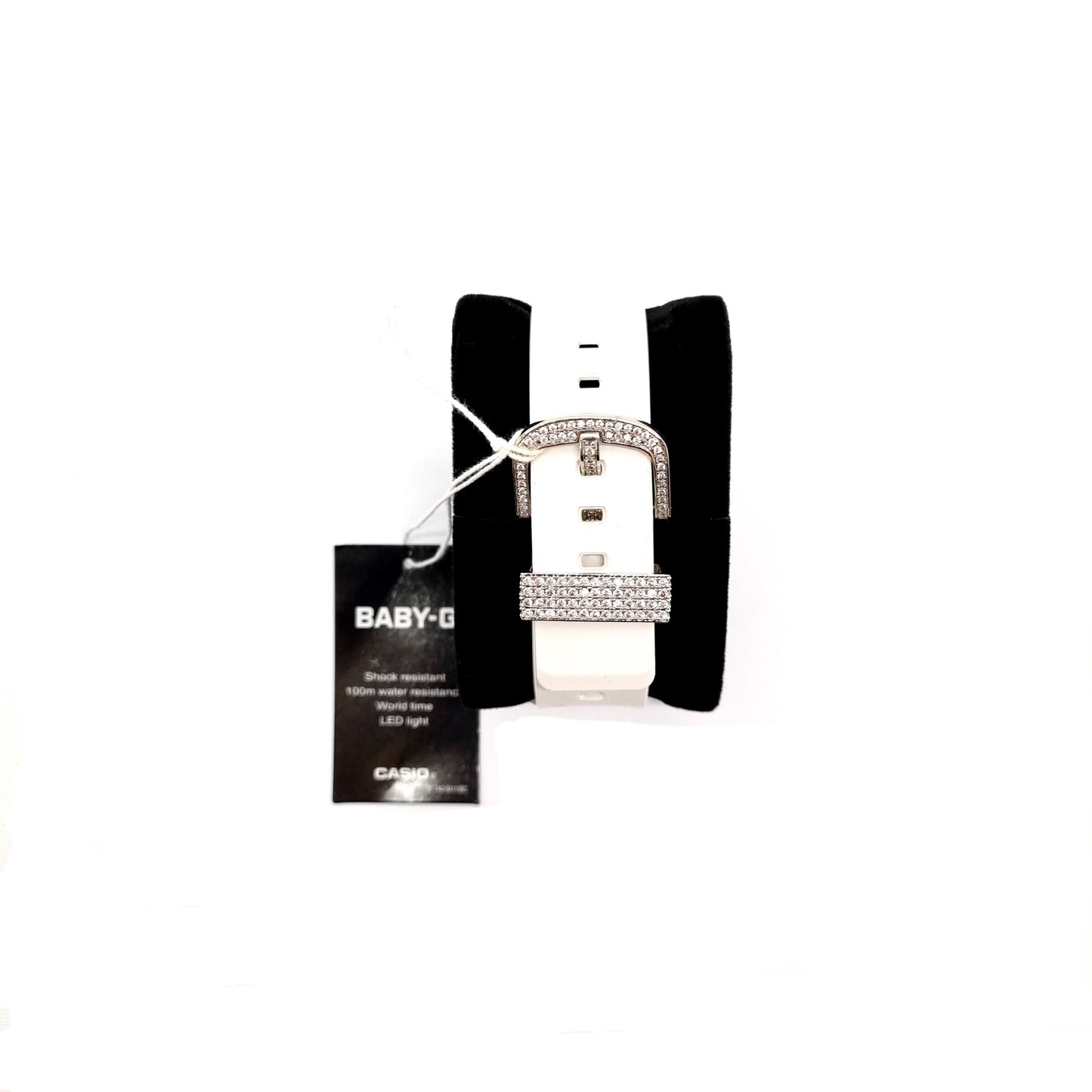 G-SHOCK Watch Casio Crown 2 Silver Casing (White)