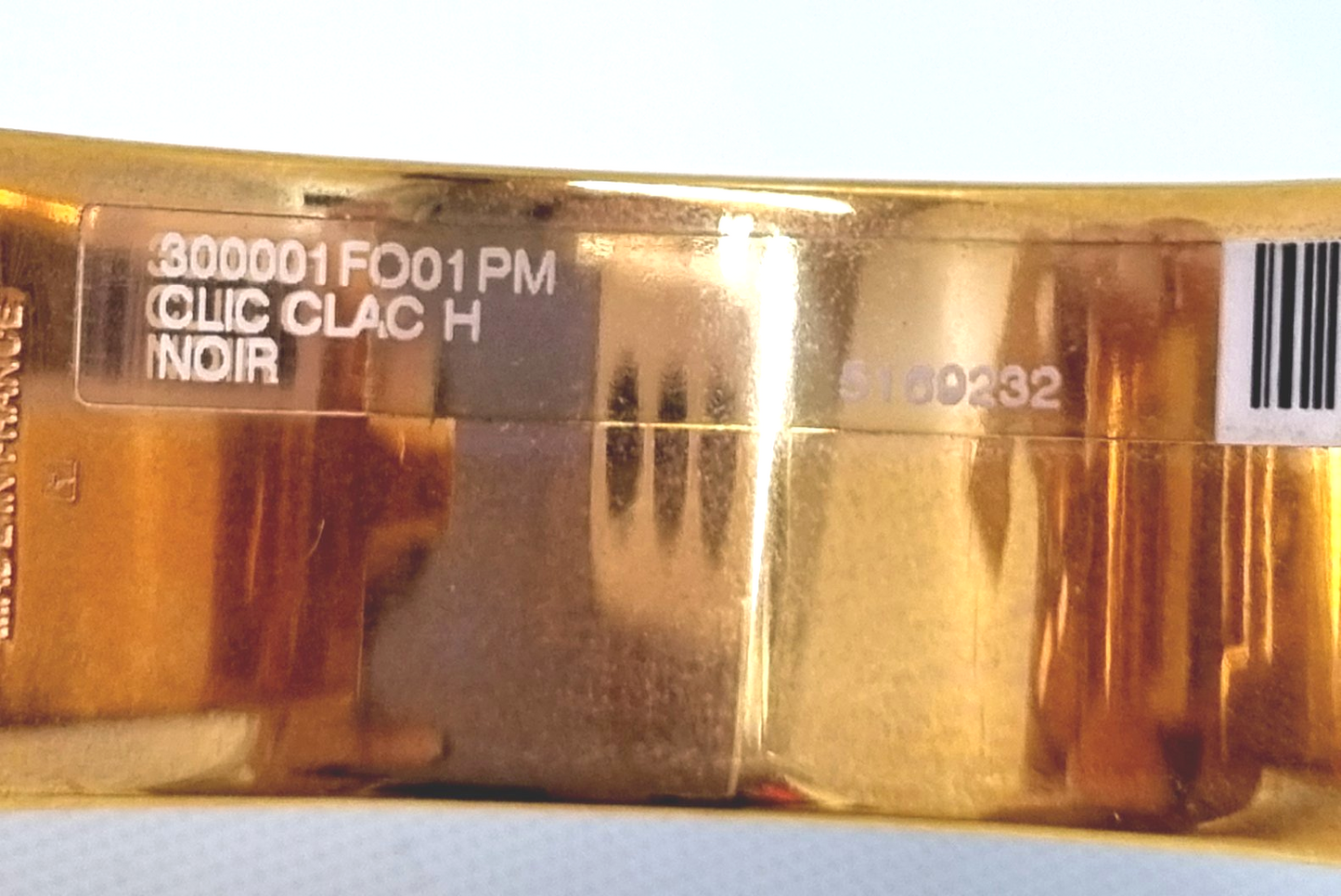 Hermes Clic Clac H PM Wide Rghw (Black Enamel)