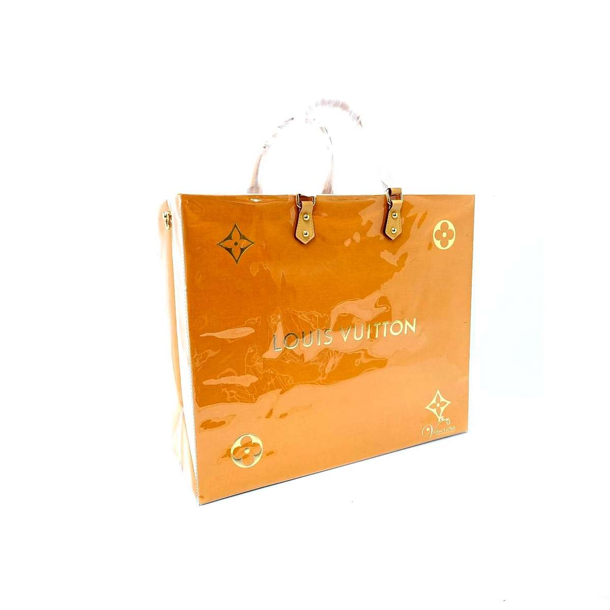 shopping bag orange louis vuitton bag