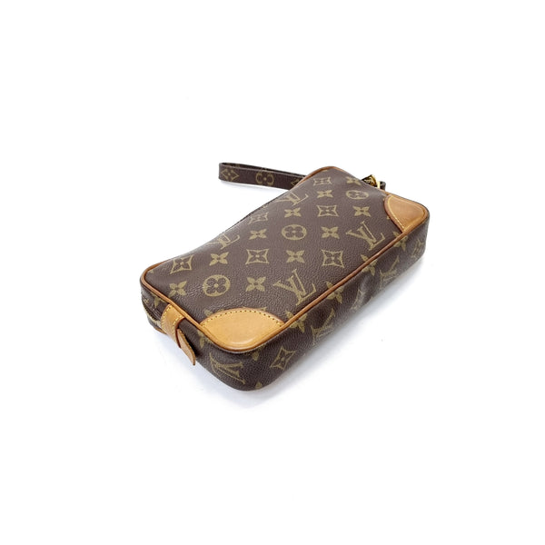 Louis Vuitton Marly Dragonne PM Clutch Ghw (Monogram)