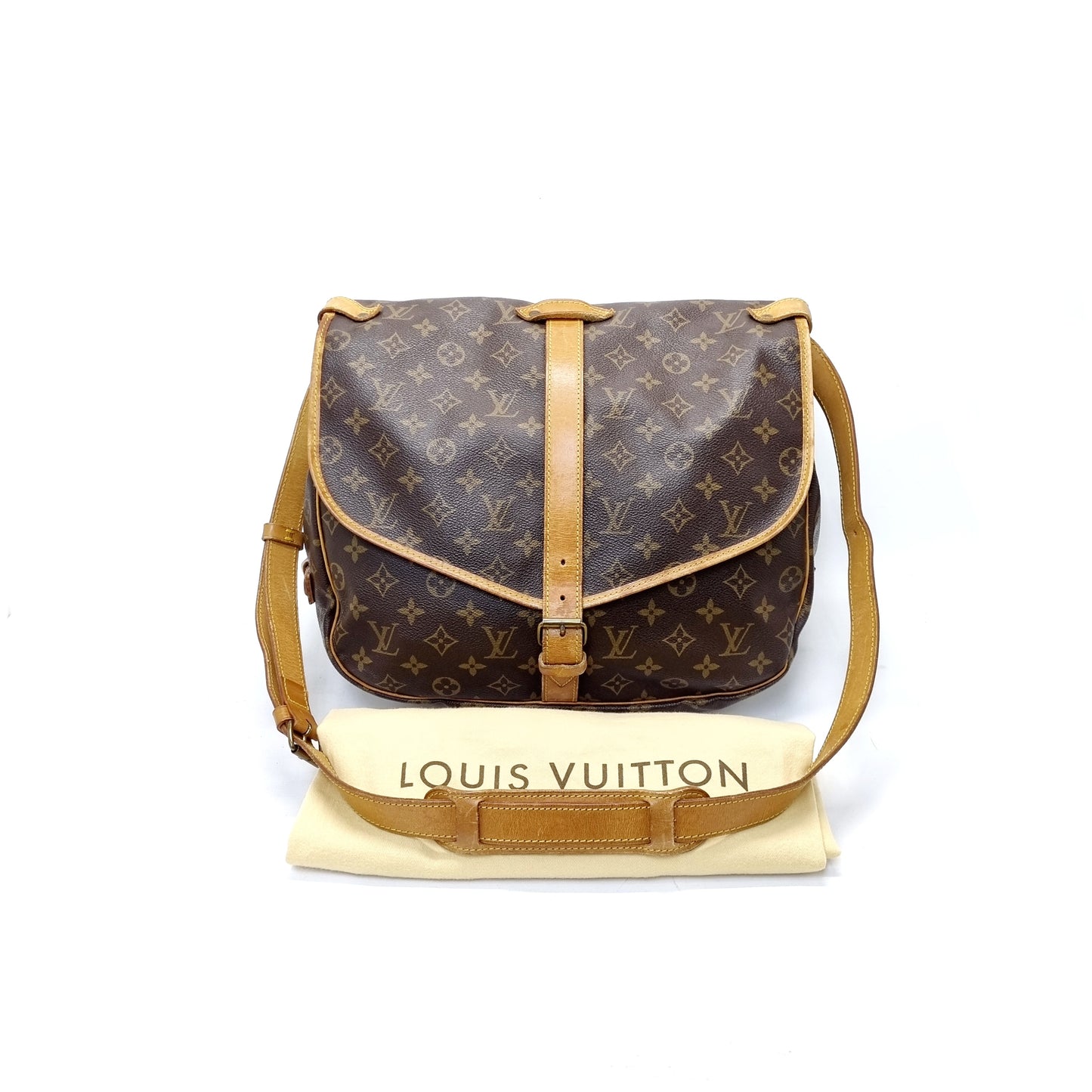 Louis Vuitton Saumur 35 Monogram Ghw
