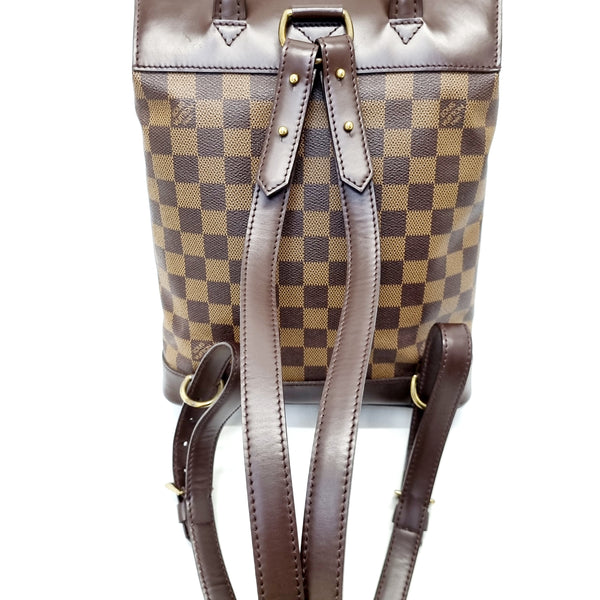 Louis Vuitton Soho Backpack Damier Ebene Ghw