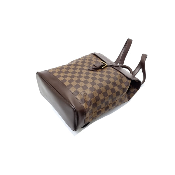 Louis Vuitton Soho Backpack Damier Ebene Ghw