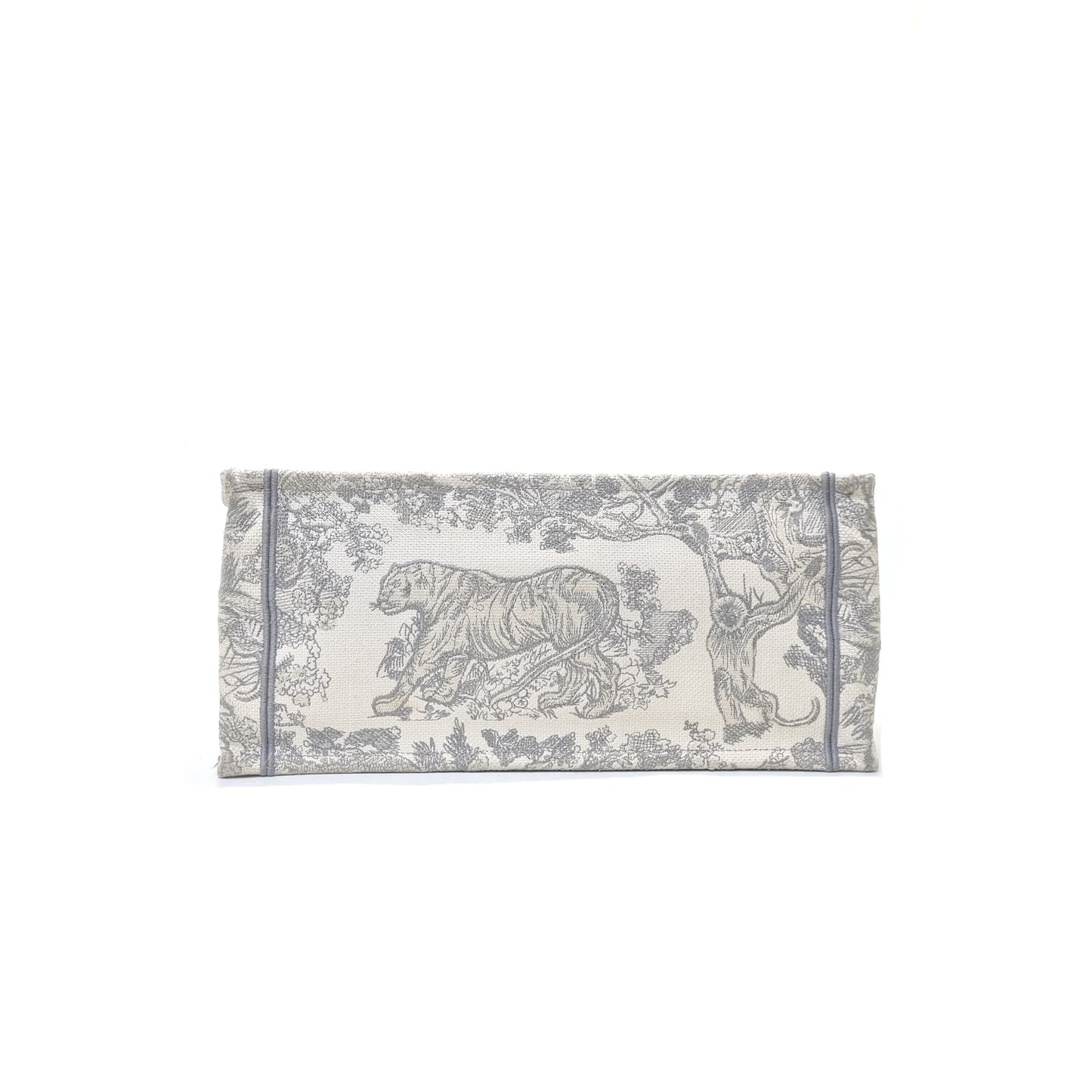 Christian Dior DIOR Book Medium Toile de Jouy Tote (Gray)