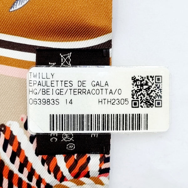 Hermes Twilly 100% Silk (Multicolour)