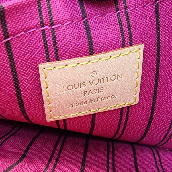 Louis Vuitton Neverfull Pochette Monogram Ghw