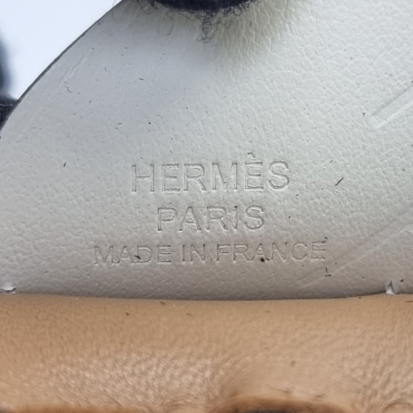 Hermes Rodeo Pegase PM Charm Milo Lambskin & Swift Leather (Brown/Black/White)