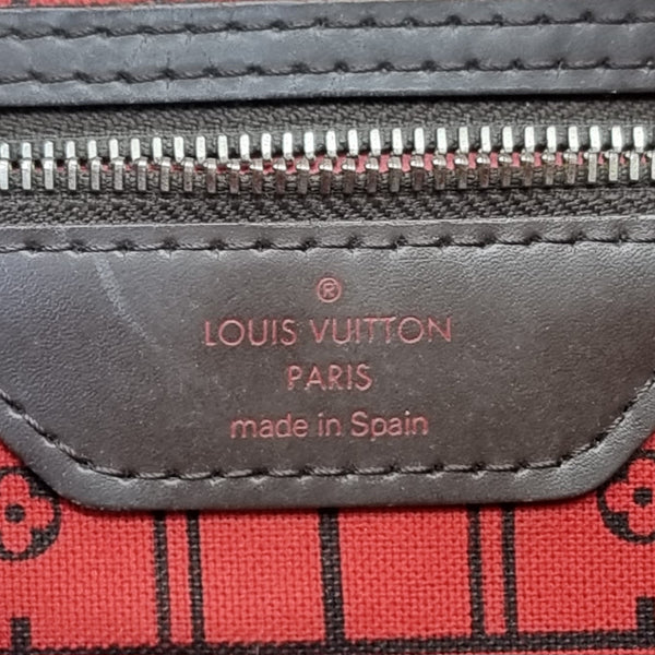 Louis Vuitton Neverfull MM Damier Ebene Ghw