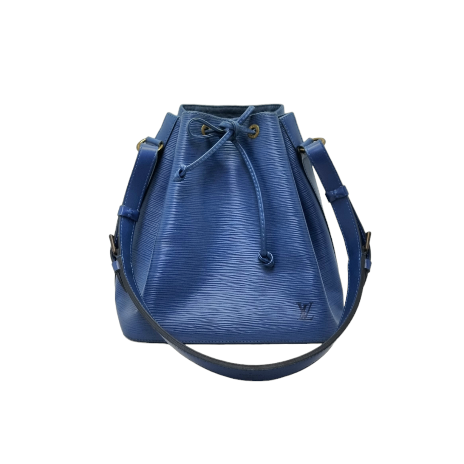 LOUIS VUITTON Epi Leather Petit Noe Blue Shoulder Bag - Sale
