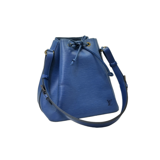 Louis Vuitton Petit Noe Epi Leather Ghw (Blue)