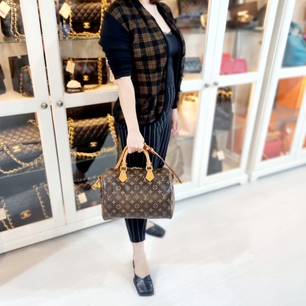 Louis Vuitton Speedy 30B Monogram Ghw