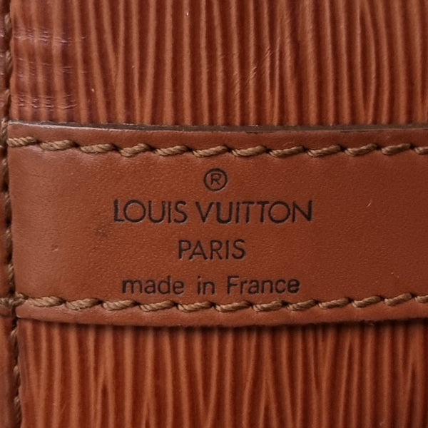 Louis Vuitton Petit Noe Epi Leather Ghw (Brown)