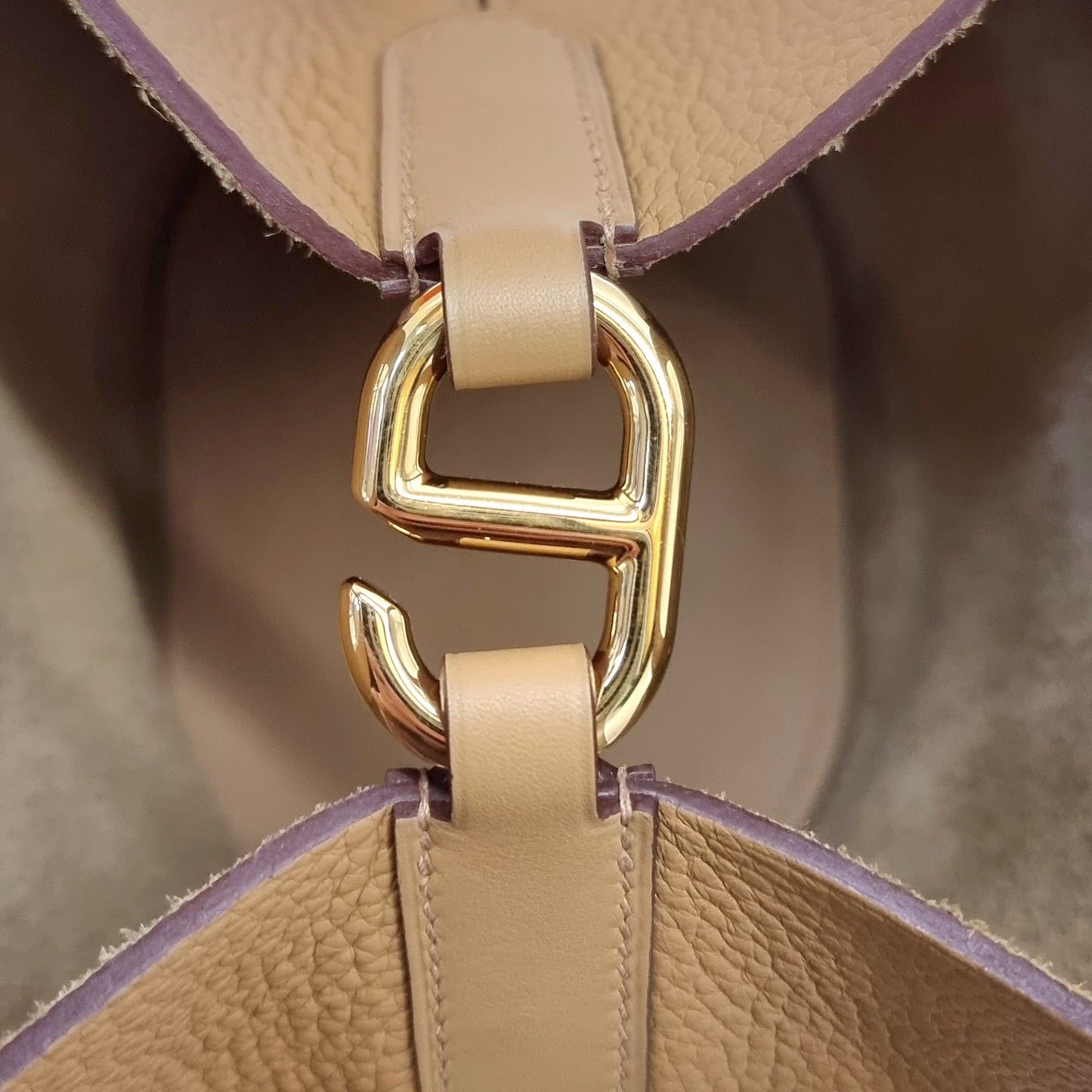 Hermes In The Loop 18 Clemence with Swift Ghw (Biscuit)