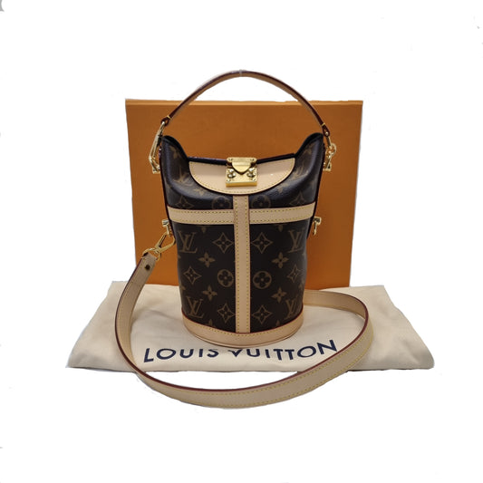 Louis Vuitton Duffle Bucket Bag Monogram Ghw