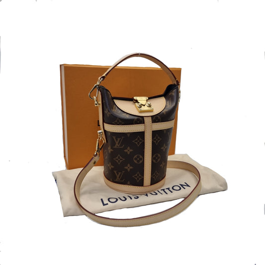Louis Vuitton Duffle Bucket Bag Monogram Ghw