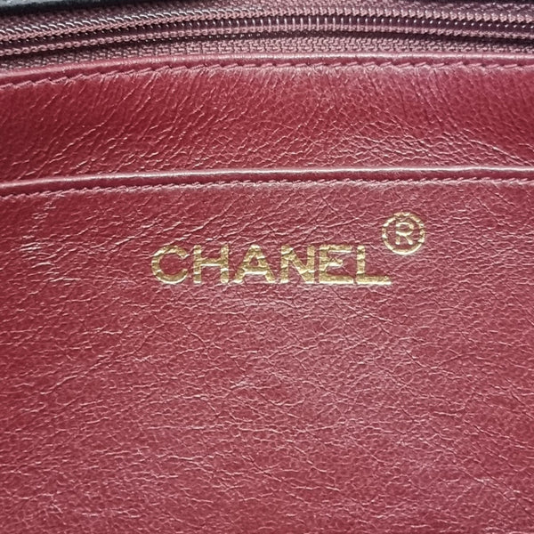 Chanel Vintage Diana Small Lambskin Ghw (Black)