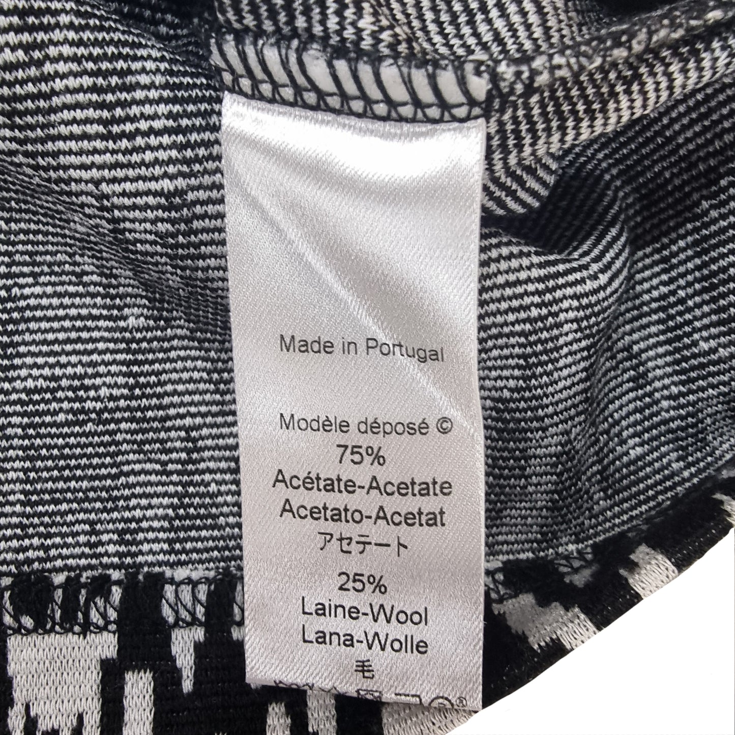 Kenzo Abstract Pattern L/S Jumper (Black/White)