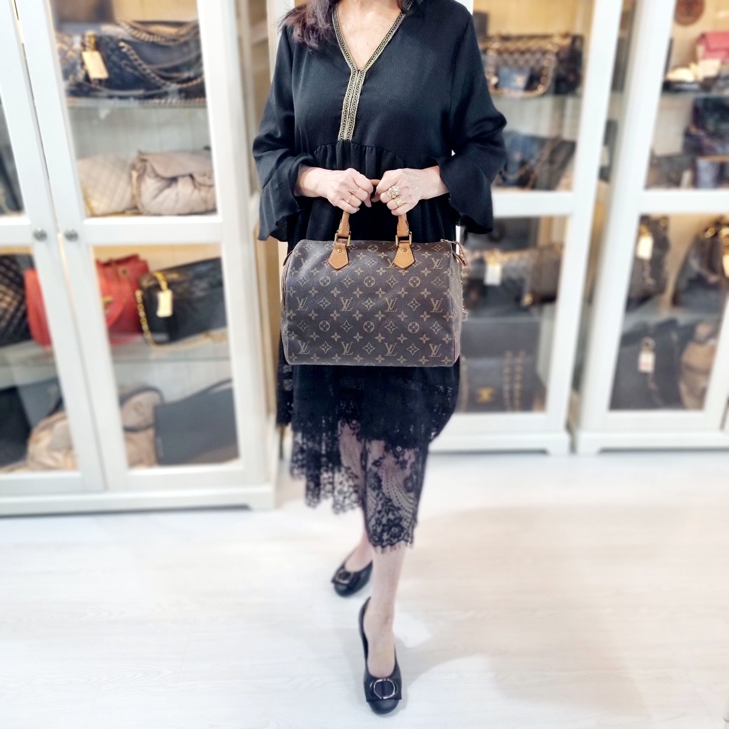 Louis Vuitton Speedy 30 Monogram Ghw